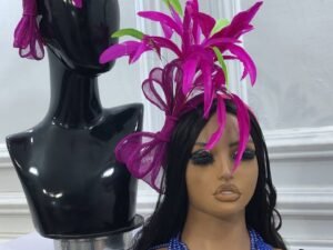 Home floral fascinator