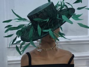 Home Luxury Statement Sinamay Hat, made to crown every woman's confidence
