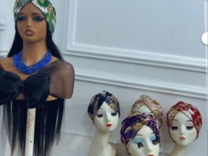 sequin sling headband